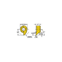 MB-07T CoroCutⓇ MB Solid Carbide Heads, Grade 1025 thumbnail-0