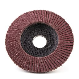 Aluminium Oxide Flap Disc, Fibreglass Backing, 115mm thumbnail-0