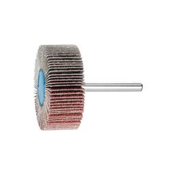 F3010/6 Aluminium Oxide Abrasive Mounted Flap Wheels, 30 x 10mm with 6mm Plain Shaft thumbnail-0