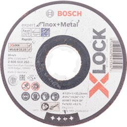 1mm X-Lock Expert for Inox+Metal Flat Cutting Disc thumbnail-0