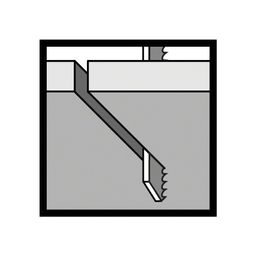 T101 A Clean for PC (Plastic Materials) Jigsaw Blades thumbnail-2