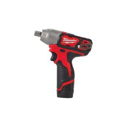 M12 BIW12-202C 138Nm Sub Compact 1/2" Impact Wrench, Takes 2 x 2.0Ah Batteries (1.1kg)
 thumbnail-0