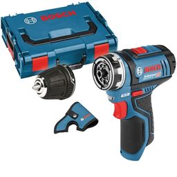 GSR 12V-15 FC 12v FlexiClick Drill Driver with GFA 12-B Chuck Attachment in L-Boxx Case thumbnail-0