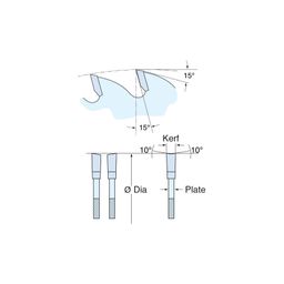 TCT CraftPro Fine Trim / Finishing Sawblades for a Extra Fine Finish in Woods & Wood Based Materials thumbnail-1