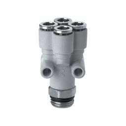 Camozzi Multi Swivel Y-Connectors - Series 7572 thumbnail-0