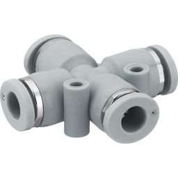 Bosch Rexroth Cross Head (4 Way) Plug Connectors - QR1-RXS Series thumbnail-0