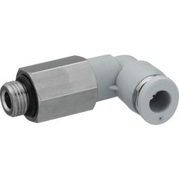 Bosch Rexroth Male Long Elbow Connectors - QR1-RVL Series thumbnail-0