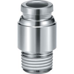 Hexagon Socket Male Connector - Stainless Steel thumbnail-0