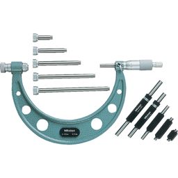 104 Series External Micrometers with Interchangeable Anvils - Metric thumbnail-0