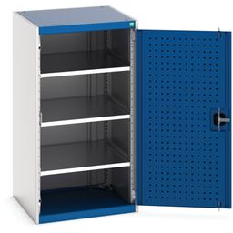 Cubio SMF-661 Cupboards With Perfo Doors & 3 Shelves thumbnail-0