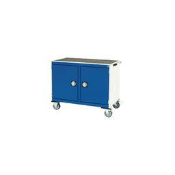 Cubio Mobile Drawer with 50/50 Doors Cabinet Storage Trolley thumbnail-0