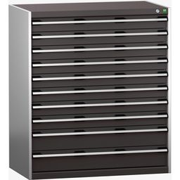 Cubio™ 10 Drawer Cabinet thumbnail-1