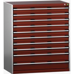 Cubio™ 10 Drawer Cabinet thumbnail-3