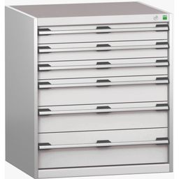 Cubio™ 6 Drawer Cabinet thumbnail-1