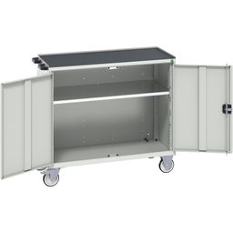 Verso Mobile Cabinet with Top Tray thumbnail-1