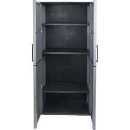 Industrial Utility Cupboard, Plastic, Grey  thumbnail-2