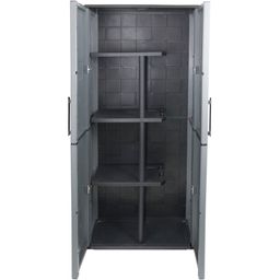 Industrial Utility Cupboard, Plastic, Grey  thumbnail-4