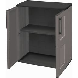 Industrial Utility Cupboard, Plastic, Grey  thumbnail-3