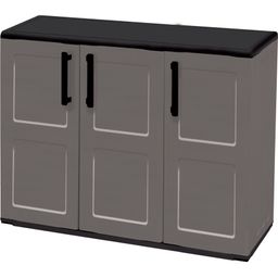 Industrial Utility Cupboard, Plastic, Grey  thumbnail-1