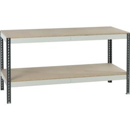 Work Benches - Benches Style B - with Chipboard, Light Grey thumbnail-0