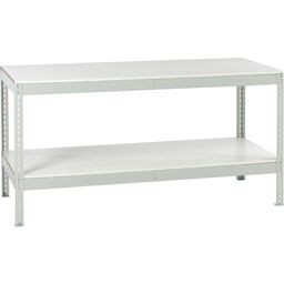 Work Benches - Benches Style B - with Melamine Faced Chipboard, Light Grey thumbnail-0