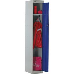 Standard Lockers - Solid Doors - Nest 1, Red thumbnail-1