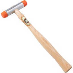 Orange Plastic Faced Hammers, Wooden Handle thumbnail-0