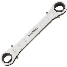 Imperial Double End Ring Ratchet Spanners, Chrome Vanadium Steel, Reversible thumbnail-0