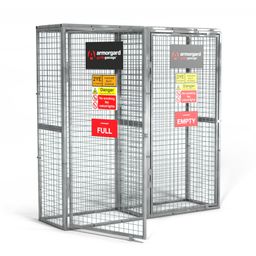 Galvanised Security Cage  thumbnail-1