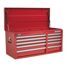 Topchest Drawer Tool Chests, Heavy Duty, Red thumbnail-0