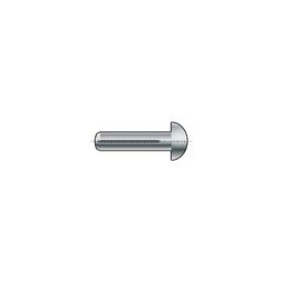 Round Head, Metric - A2 Stainless - Grooved Pin - DIN 1476 thumbnail-0