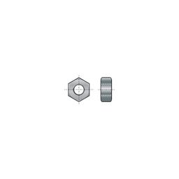 Hexagon Nut, Metric - Steel - Standard (Self Colour) - 1xD - Plain - Grade 6 - DIN 934 (1987) thumbnail-0