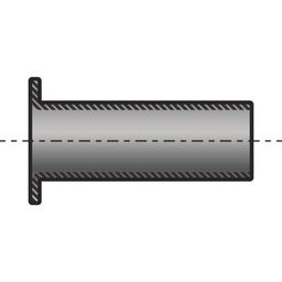 Rivet Nut, Metric - Steel - Reduced Head Knurled
 - Splined Body - DIN 7339 thumbnail-0