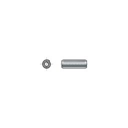 Coiled Straight Pin, Metric - Steel - Standard (Self - Colour) - (Spiral Pin) - Spring Type - Heavy Duty - 420 - 560 - HV30 - DIN 7343 thumbnail-0