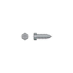 Self Tapping Screw, Metric - A2 Stainless - Hexagon Head - DIN 7976 C thumbnail-2