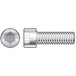 Socket Head Cap Screw, Metric - A4 Stainless - Grade 70 - Thread to Head - DIN 912 thumbnail-0