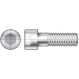 Hexagon Socket Head Cap Screws - Inch - UNC - A2 Stainless Steel - DIN 912 thumbnail-0