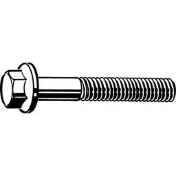 Hex Flange Head Bolt, Metric Fine - Steel - Grade 10.9 - DIN 6921 thumbnail-1