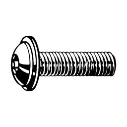 TX Socket Head Flange Button Screw, Metric - A2 Stainless - Grade 70 - DIN 7380-2 thumbnail-0