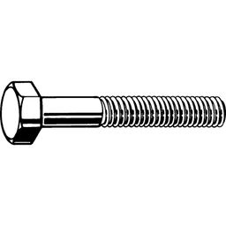 Hex Head Bolt, Metric - Steel - Grade 8.8 - ZY (Zinc Yellow Passivated)) - DIN 931 thumbnail-1