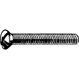 Machine Screw, Metric - A4 Stainless - Slotted Raised Countersunk - DIN 964 thumbnail-1