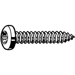 Self Tapping Screw, Metric - BZP (Bright Zinc Plated) - Socket Pan Head - DIN 7981 C thumbnail-0