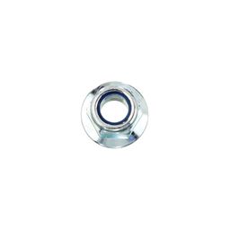 Hexagon Nut with Flange - Metric - Grade 8 - Steel - BZP (Bright Zinc Plated) - Non-Metallic Insert - DIN 6926 thumbnail-2