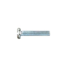 Machine Screw, Metric - Steel - BZP (Bright Zinc Plated) - Grade 4.8 - Slotted Pan Head - DIN 85 thumbnail-0