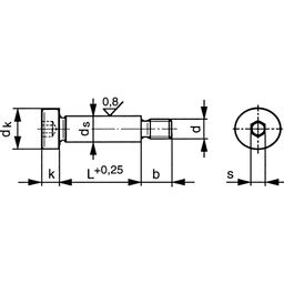 Socket Head Shoulder Screw A2 thumbnail-1