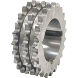 08B-3 (1/2" x 5/16") Triplex Sprockets - Taper Bore  thumbnail-0