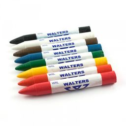 WRL Rubber Marking Crayons, 12 Pack Qty thumbnail-0