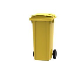 PE Wheeled Bin Yellow thumbnail-0