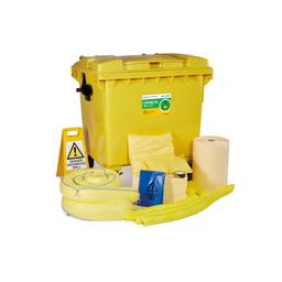 Chemical Spill Kit 4 Wheely Bin thumbnail-1