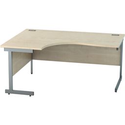 Satellite Office Furniture: Single Cantilever Crescent Workstations
 thumbnail-4